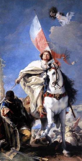 Giambattista Tiepolo St James the Greater Conquering the Moors oil painting image